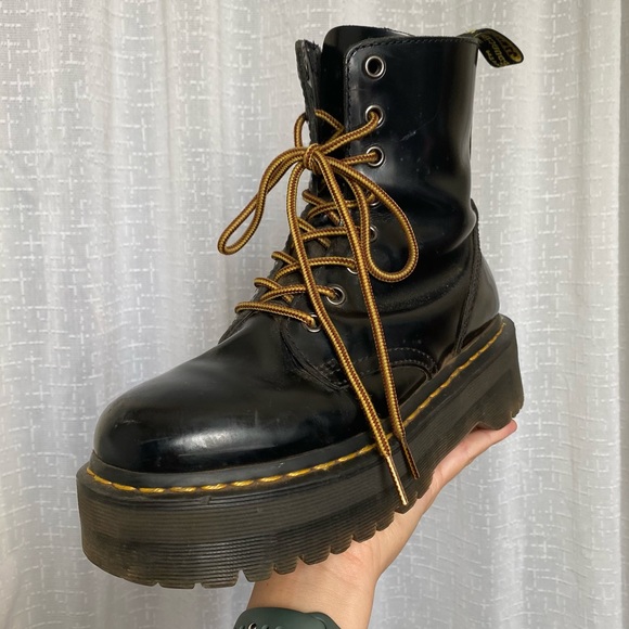 SOLD dr. marten jadon platform boots - Picture 9 of 9